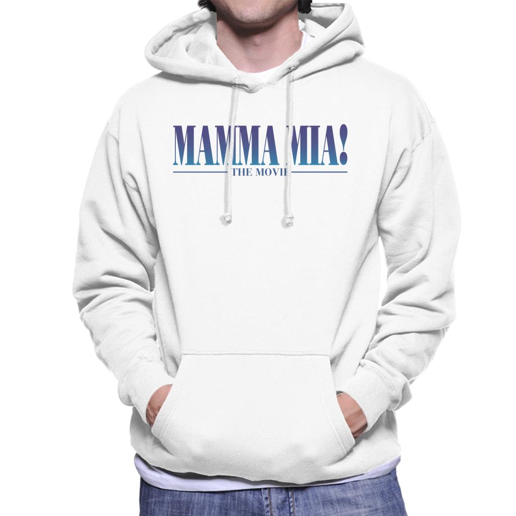 Mamma Mia The Movie Theatrical Logo Men's Hooded Sweatshirt-ALL + EVERY