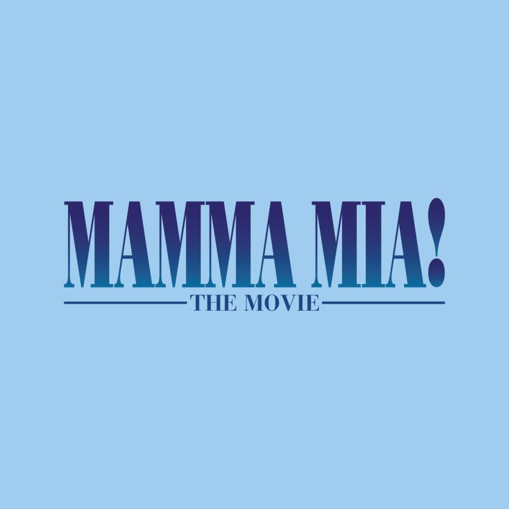 Mamma Mia The Movie Theatrical Logo Men's T-Shirt-ALL + EVERY