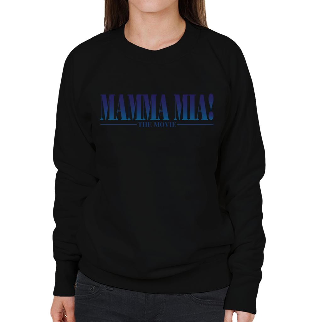 Mamma Mia The Movie Theatrical Logo Women's Sweatshirt-ALL + EVERY