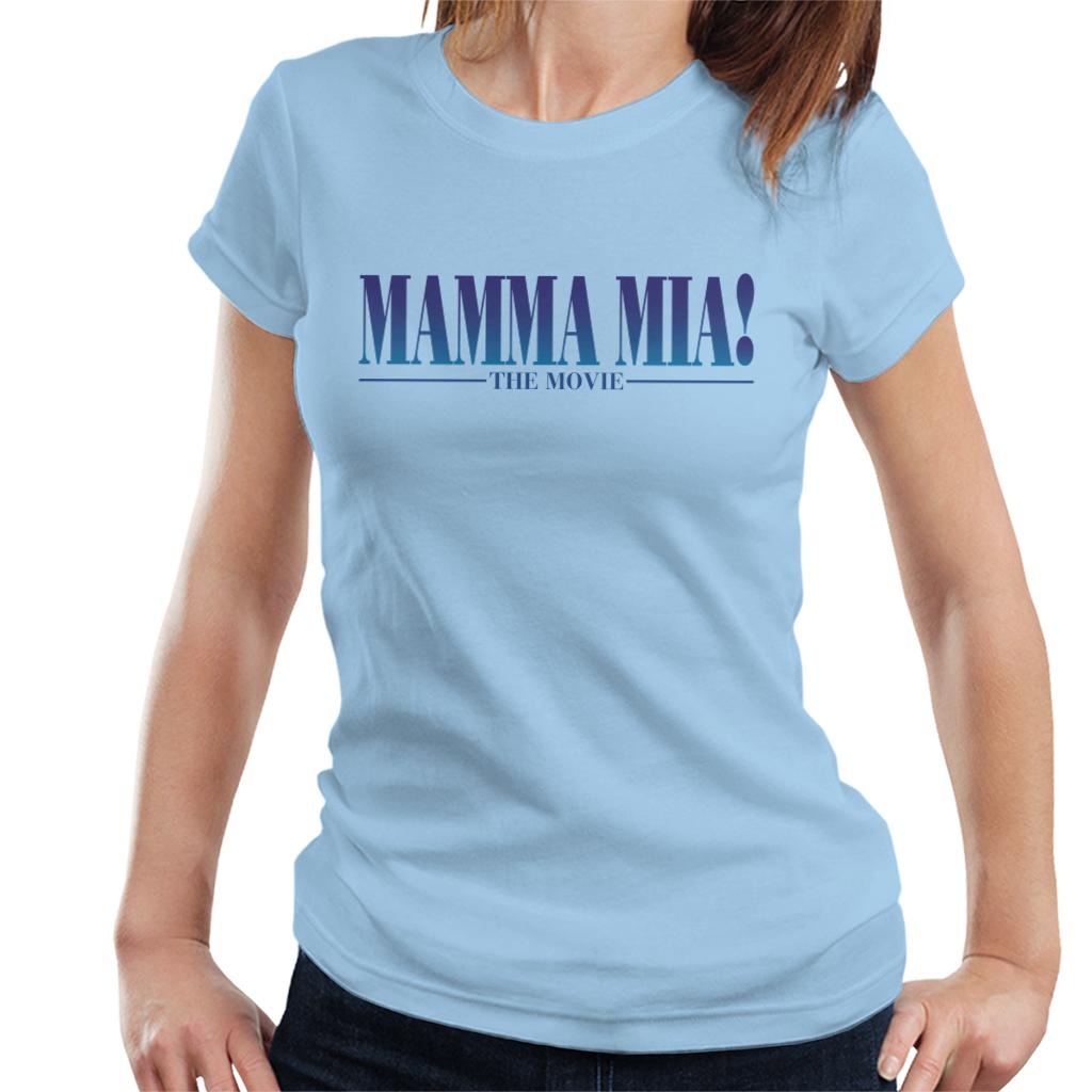 Mamma Mia The Movie Theatrical Logo Women's T-Shirt-ALL + EVERY