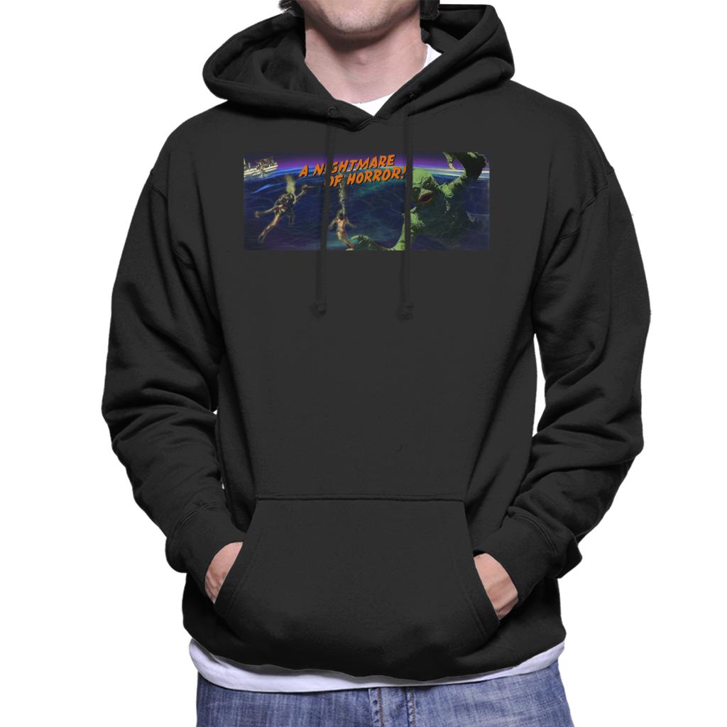 Creature From The Black Lagoon Nightmare Horror Men's Hooded Sweatshirt-ALL + EVERY