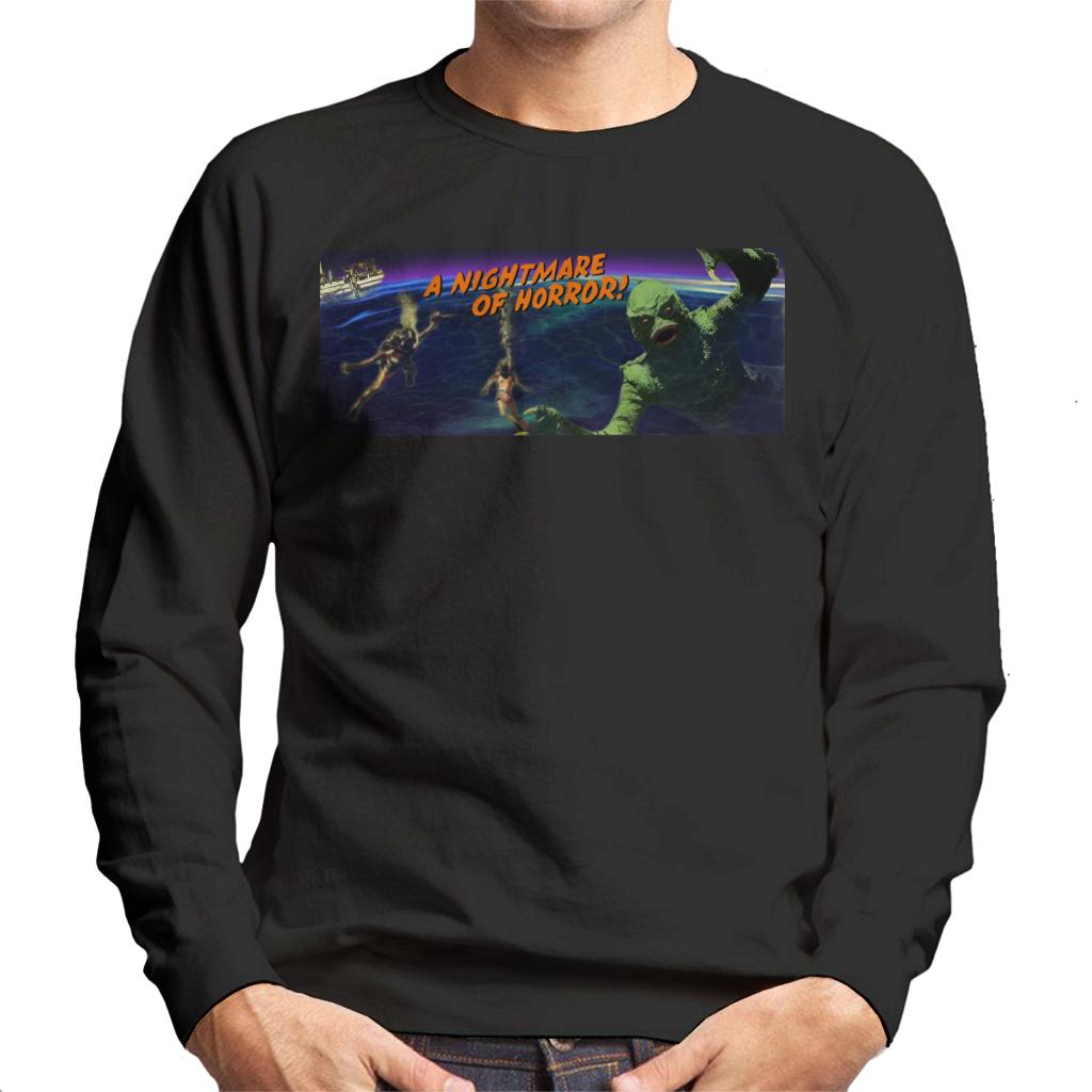 Creature From The Black Lagoon Nightmare Horror Men's Sweatshirt-ALL + EVERY