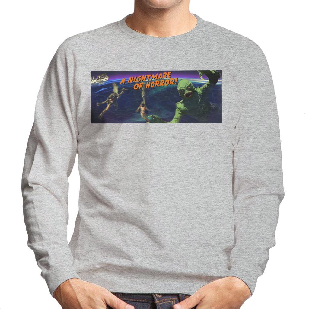 Creature From The Black Lagoon Nightmare Horror Men's Sweatshirt-ALL + EVERY