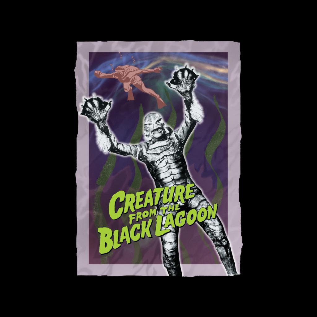 Creature From The Black Lagoon Diver Frame Men's Hooded Sweatshirt-ALL + EVERY