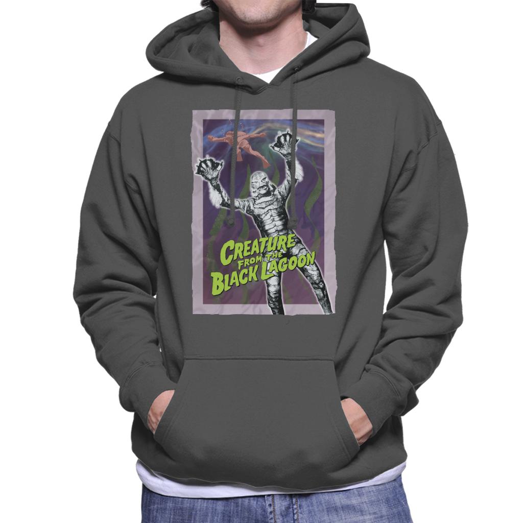 Creature From The Black Lagoon Diver Frame Men's Hooded Sweatshirt-ALL + EVERY