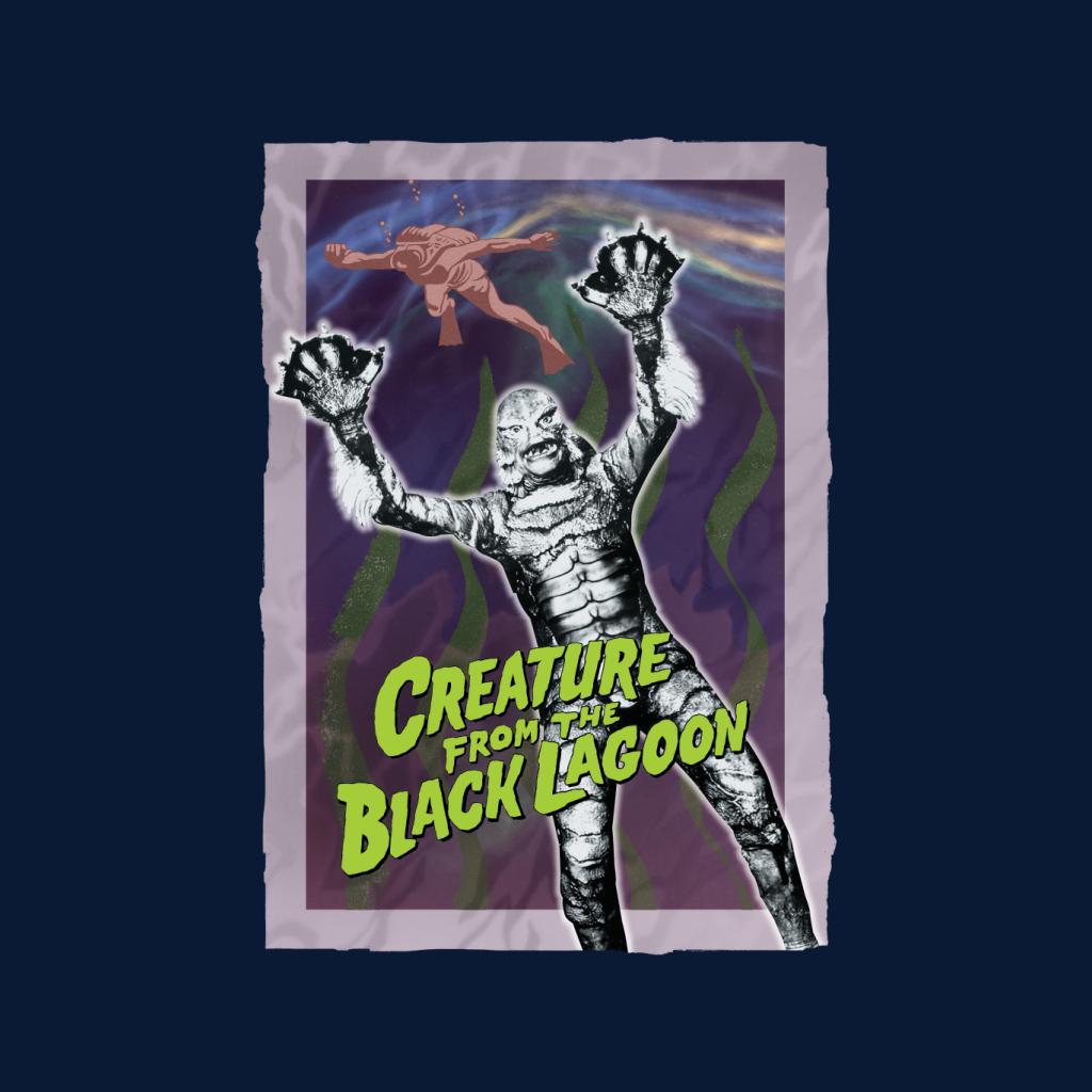 Creature From The Black Lagoon Diver Frame Men's Sweatshirt-ALL + EVERY