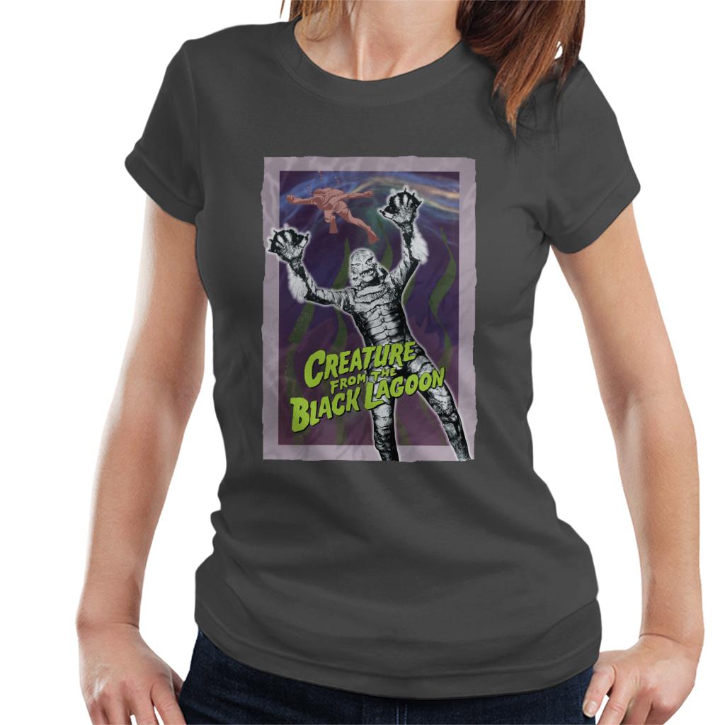 Creature From The Black Lagoon Diver Frame Women's T-Shirt-ALL + EVERY