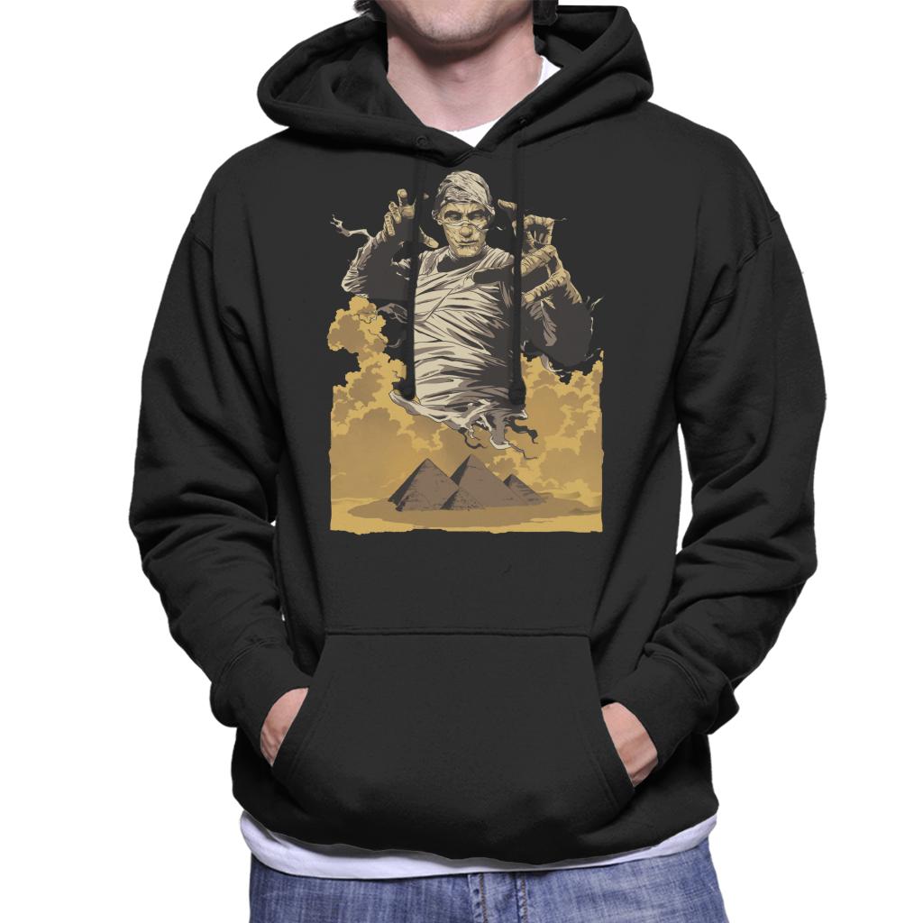 The Mummy Sandstorm Men's Hooded Sweatshirt-ALL + EVERY