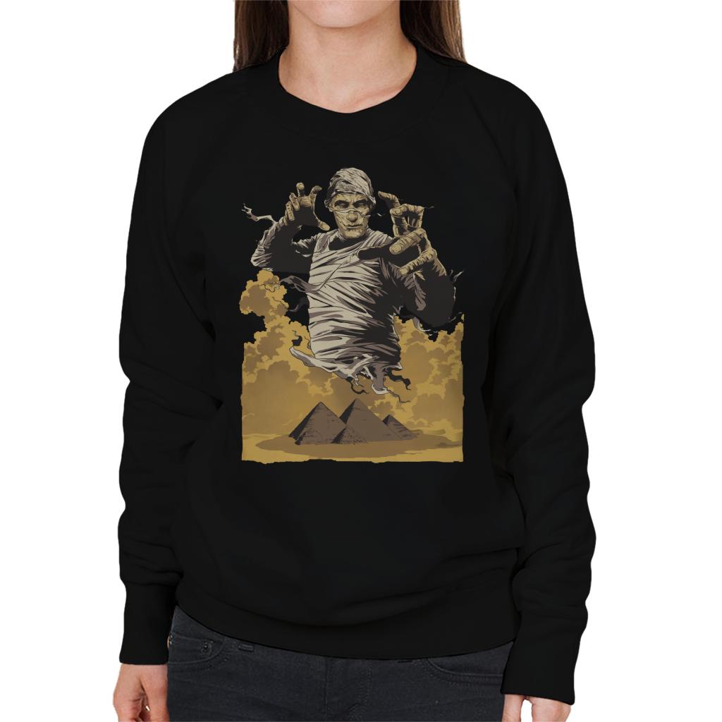 The Mummy Sandstorm Women's Sweatshirt-ALL + EVERY