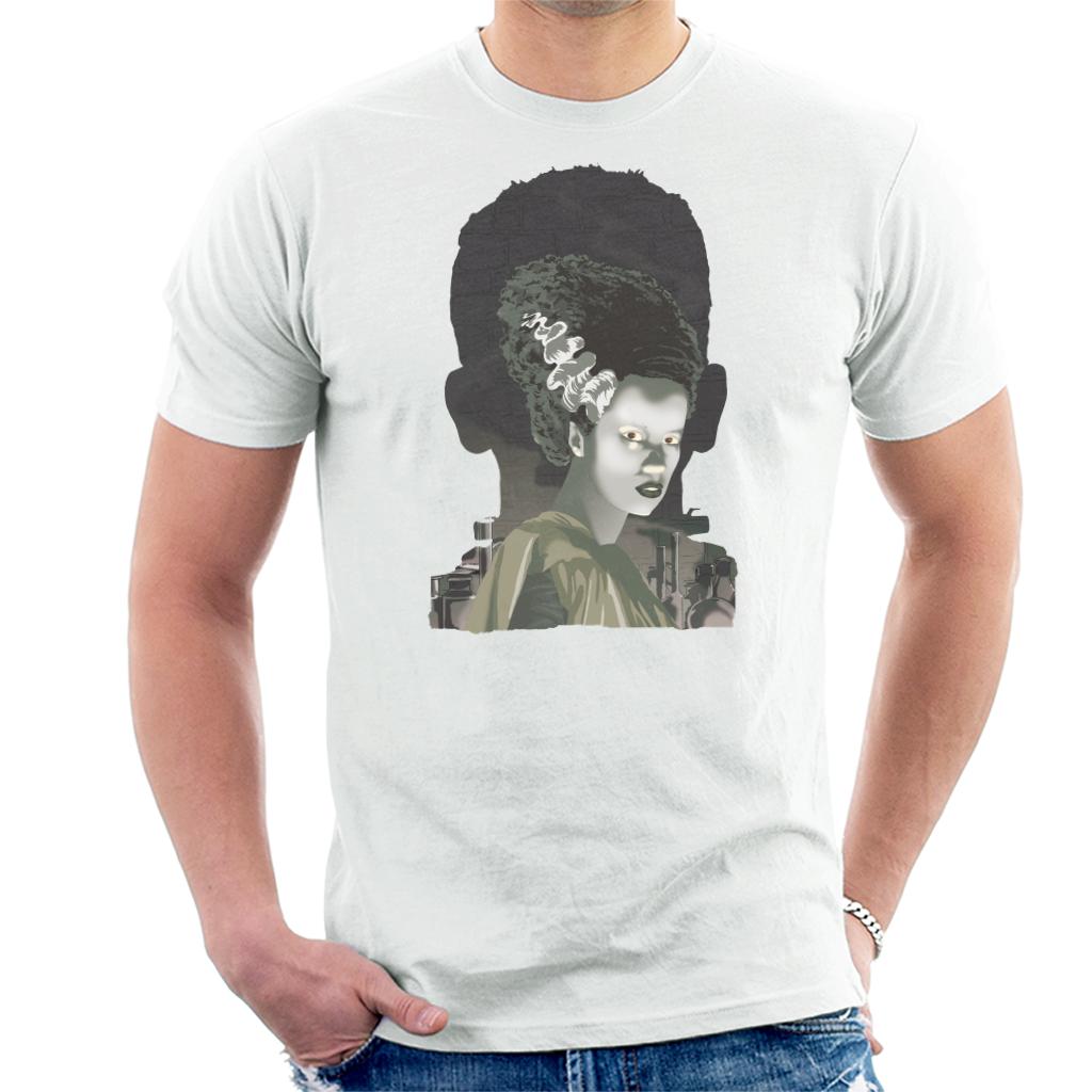 The Bride Of Frankenstein Head Men's T-Shirt-ALL + EVERY