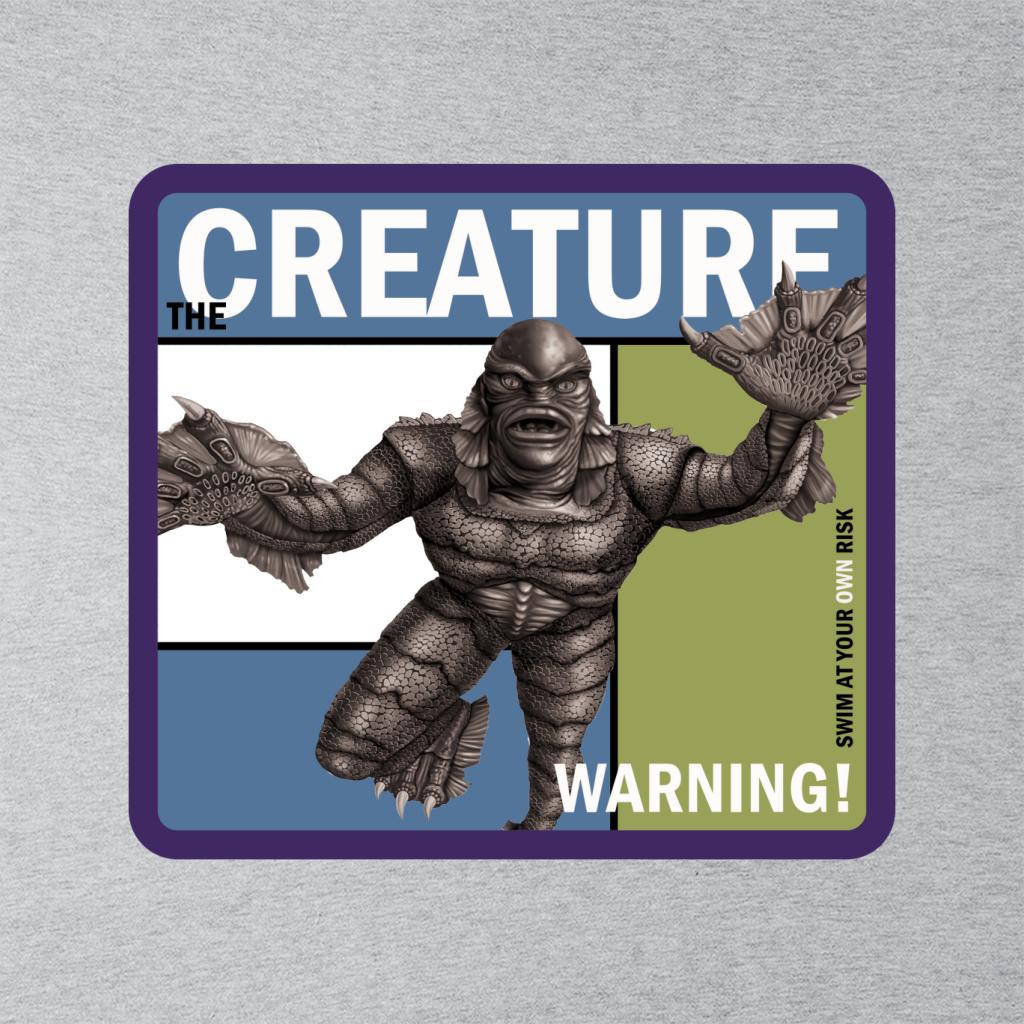 The Creature From The Black Lagoon Warning Men's T-Shirt-ALL + EVERY