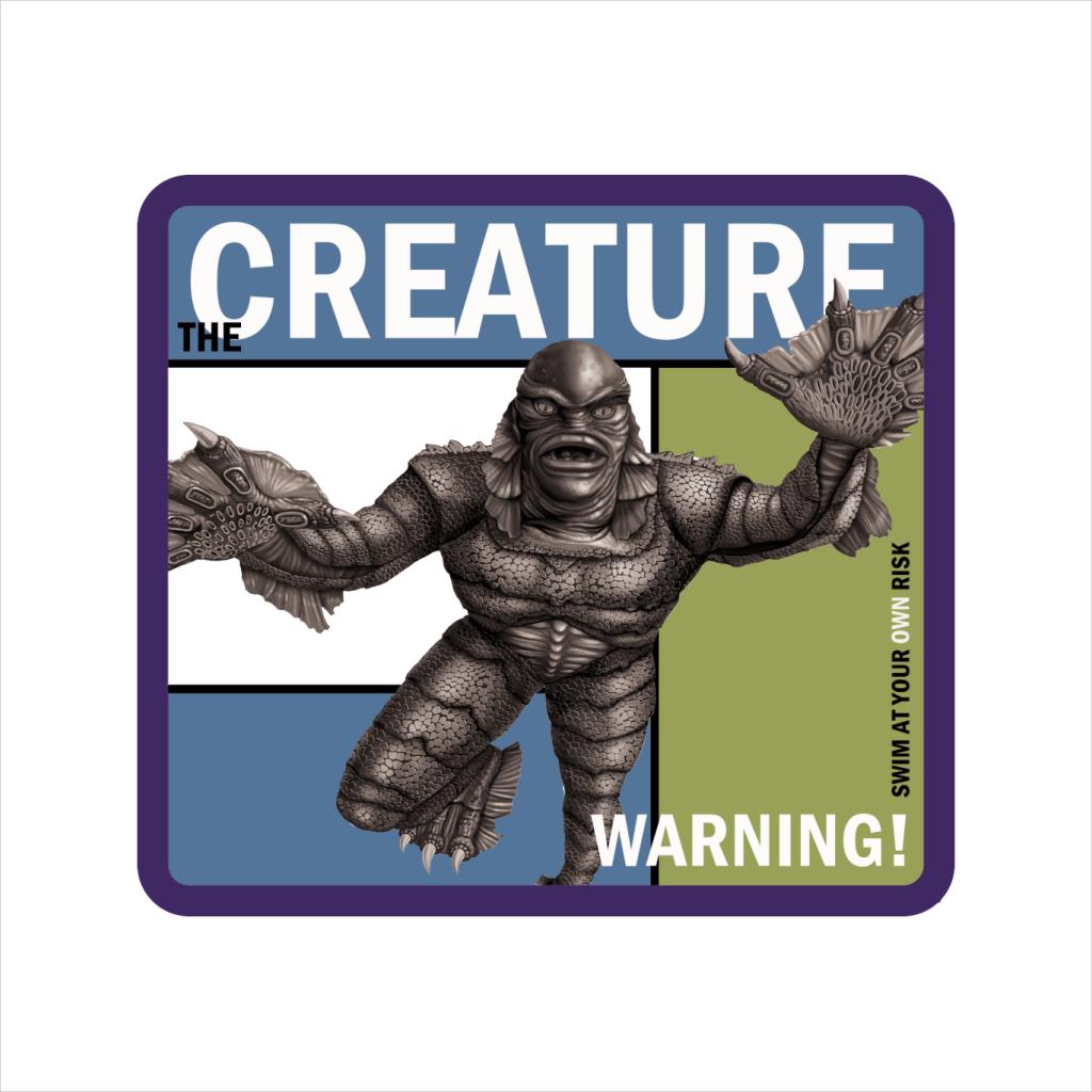 The Creature From The Black Lagoon Warning Men's T-Shirt-ALL + EVERY