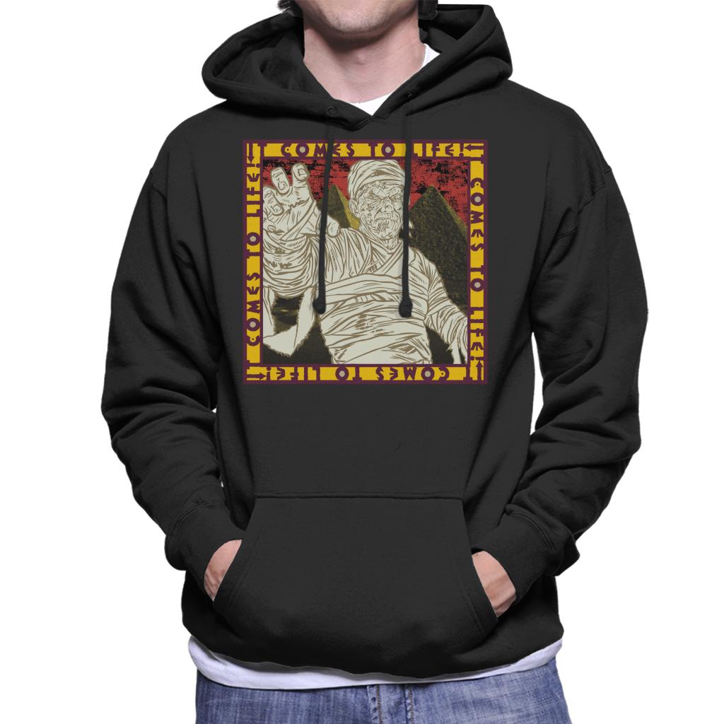 The Mummy It Comes To Life Men's Hooded Sweatshirt-ALL + EVERY