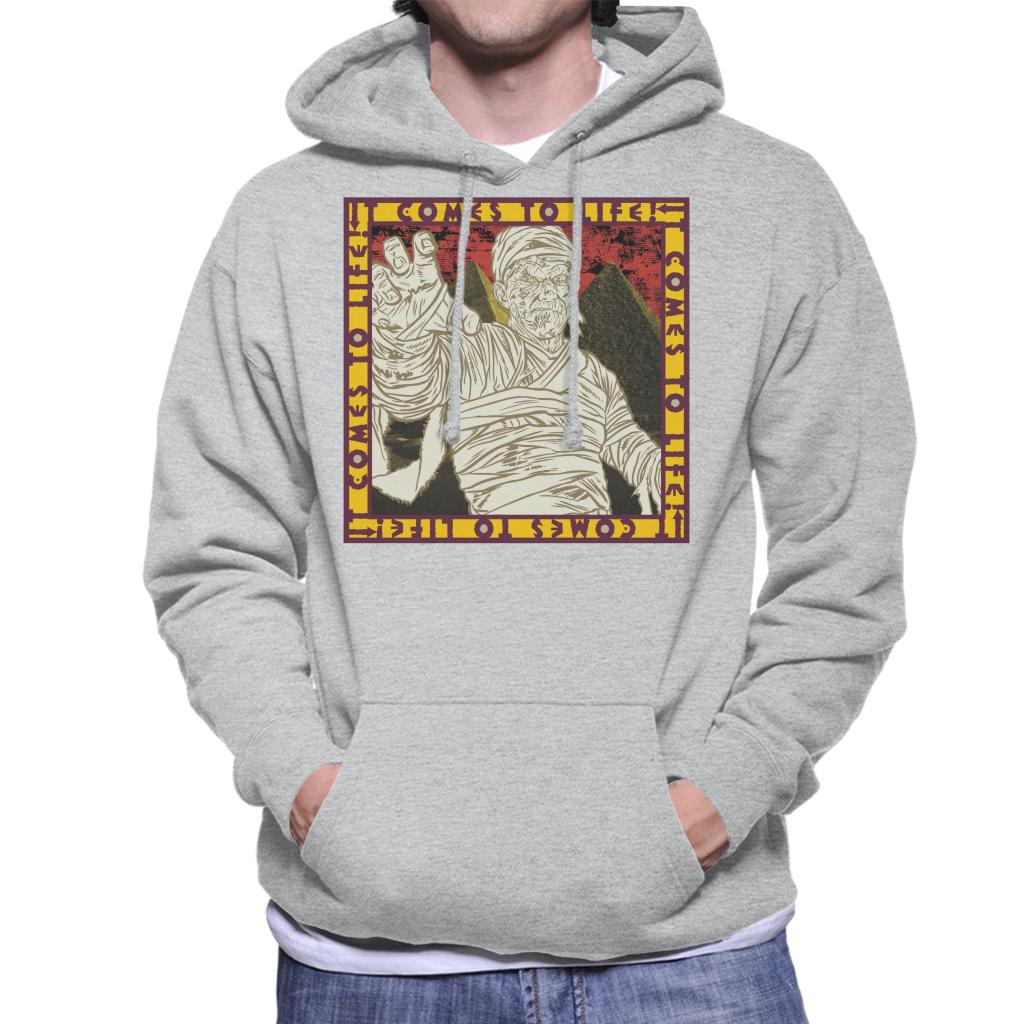 The Mummy It Comes To Life Men's Hooded Sweatshirt-ALL + EVERY