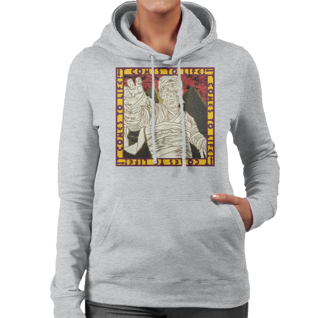 The Mummy It Comes To Life Women's Hooded Sweatshirt-ALL + EVERY