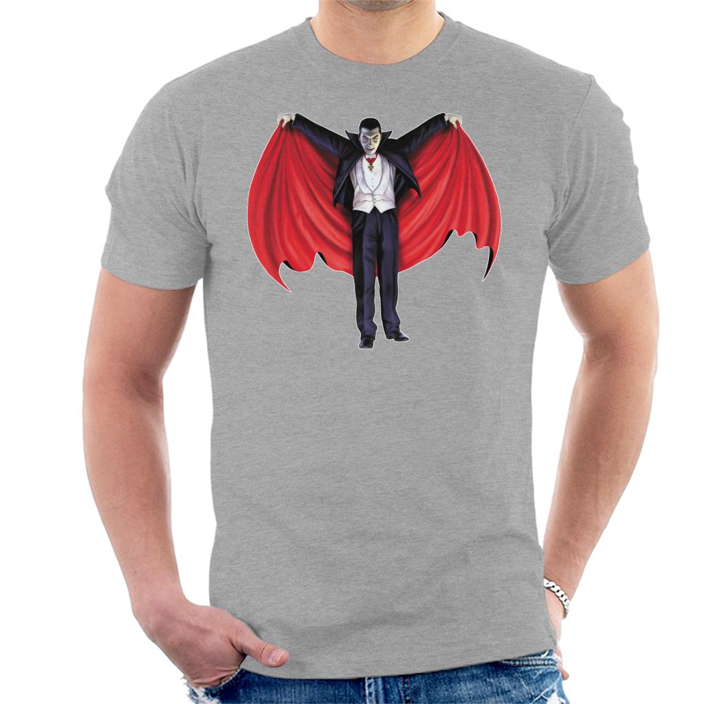 Dracula Cape Full Men's T-Shirt-ALL + EVERY