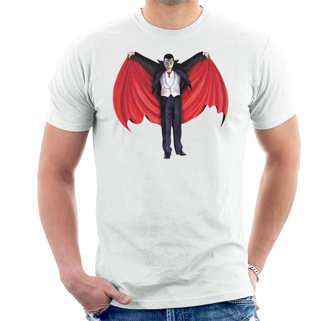 Dracula Cape Full Men's T-Shirt-ALL + EVERY