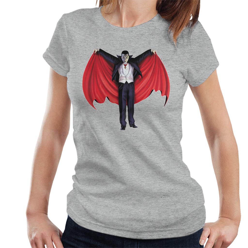 Dracula Cape Full Women's T-Shirt-ALL + EVERY