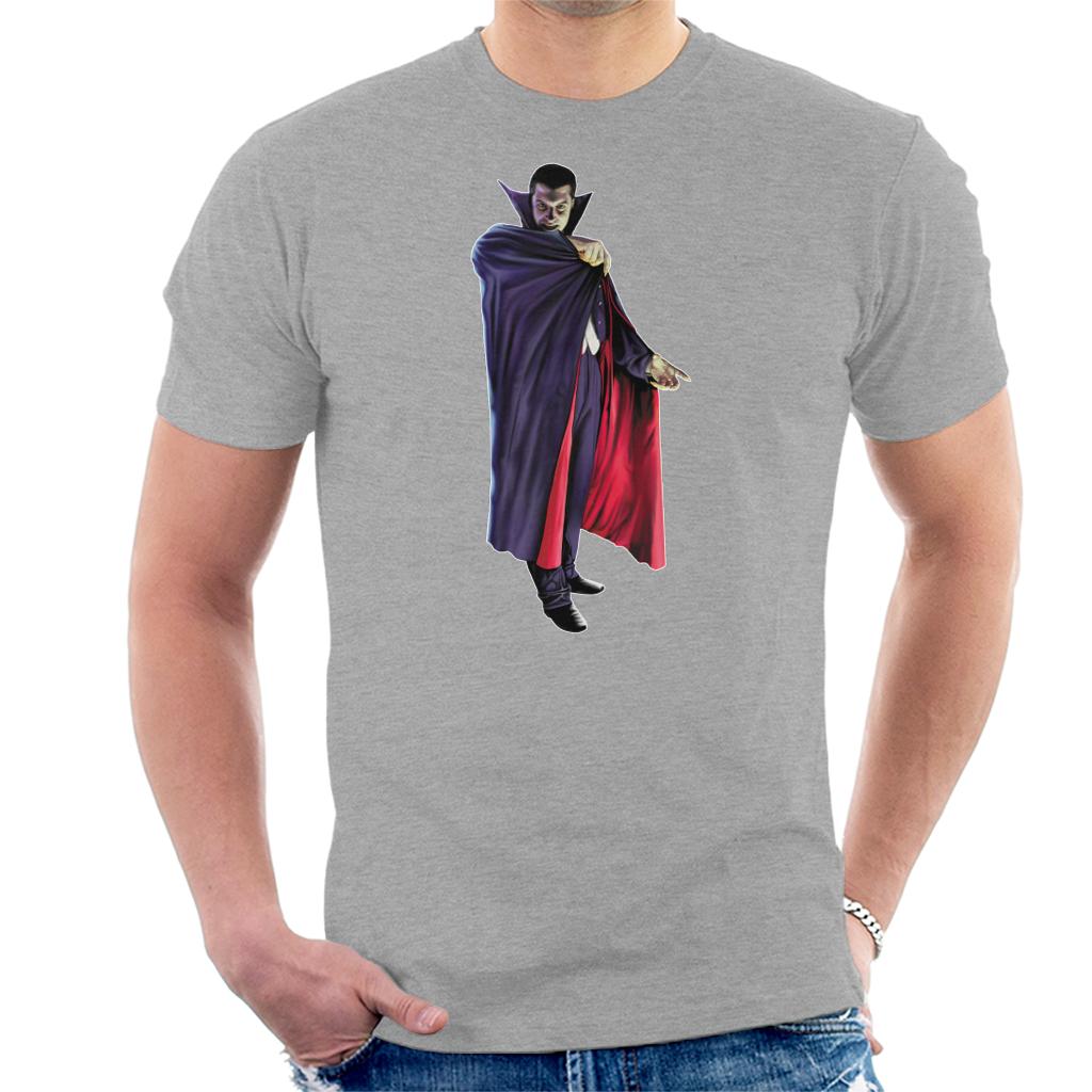 Dracula Cape Pose Men's T-Shirt-ALL + EVERY