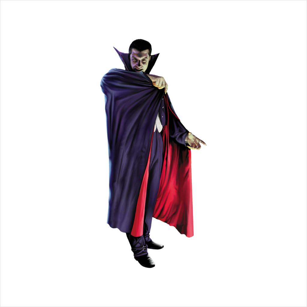 Dracula Cape Pose Men's T-Shirt-ALL + EVERY