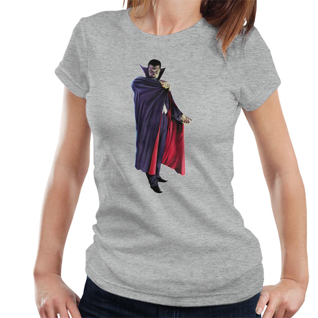 Dracula Cape Pose Women's T-Shirt-ALL + EVERY