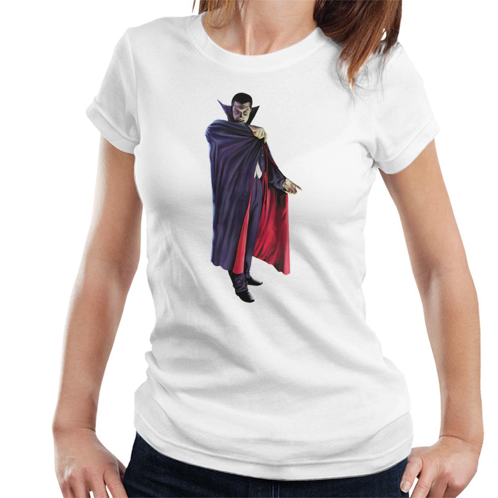 Dracula Cape Pose Women's T-Shirt-ALL + EVERY