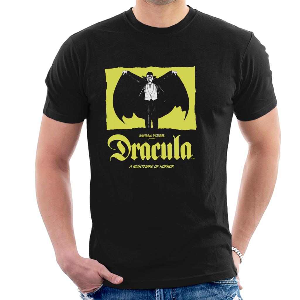 Dracula Nightmare Of Horror Men's T-Shirt-ALL + EVERY