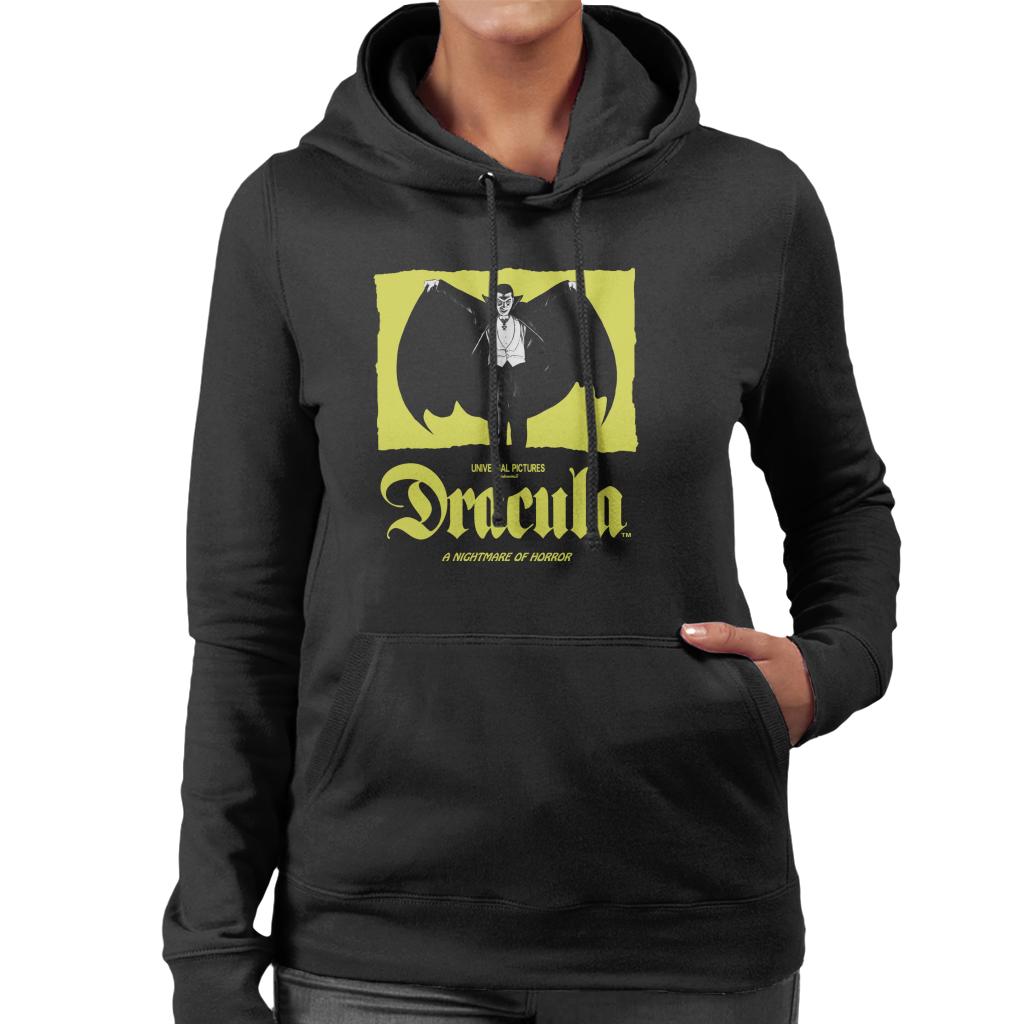 Dracula Nightmare Of Horror Women's Hooded Sweatshirt-ALL + EVERY