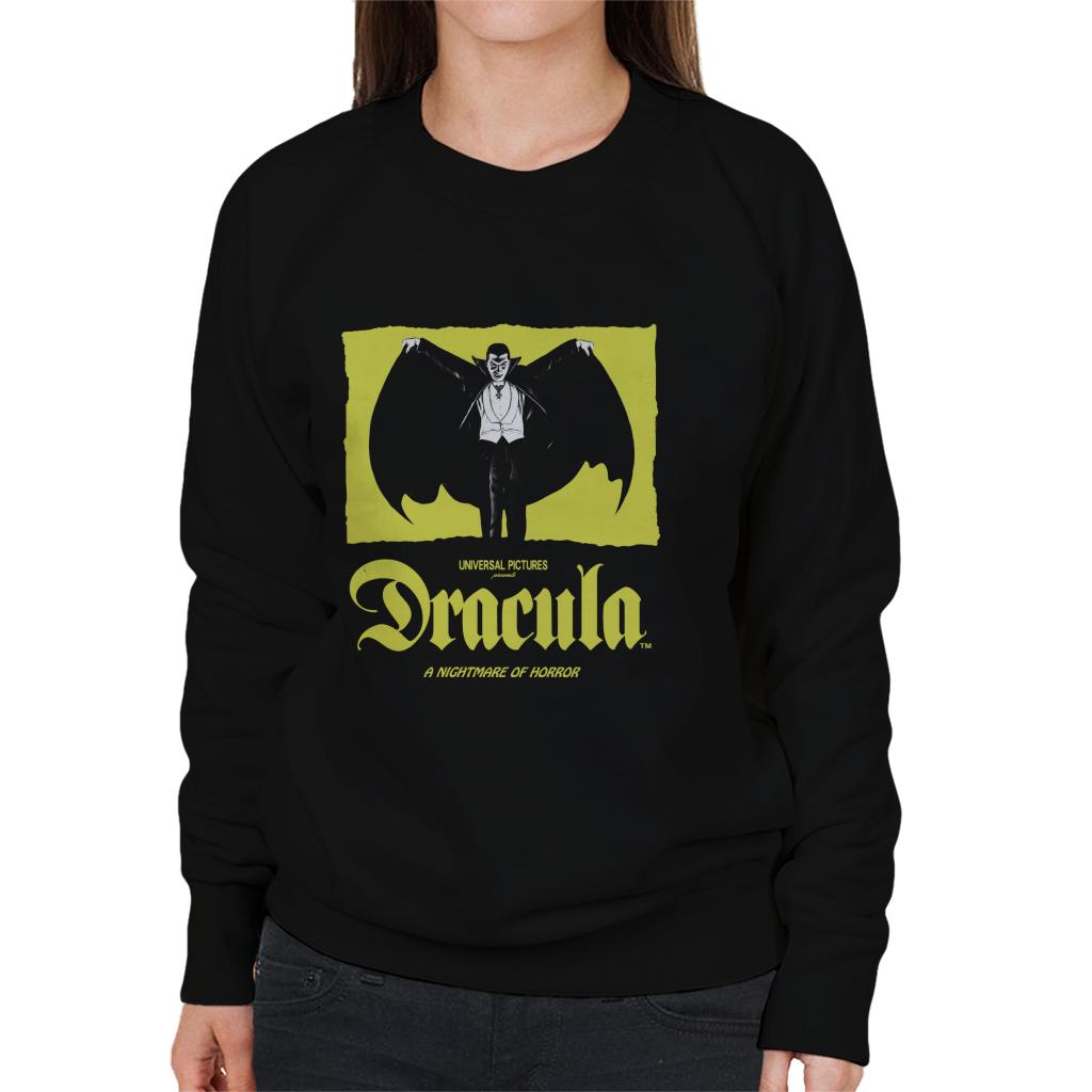 Dracula Nightmare Of Horror Women's Sweatshirt-ALL + EVERY