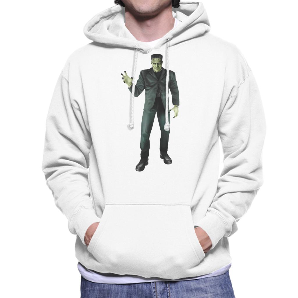 Frankenstein Monster Pose Men's Hooded Sweatshirt-ALL + EVERY