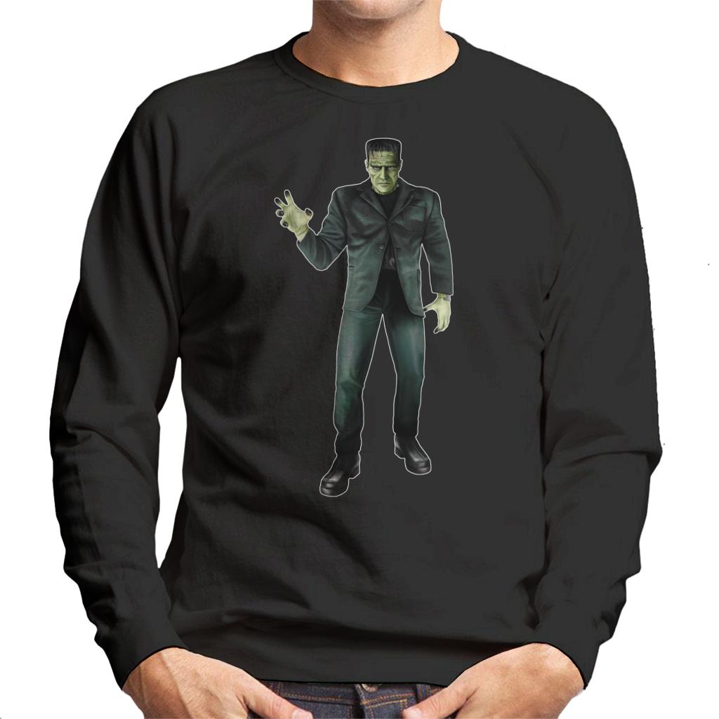 Frankenstein Monster Pose Men's Sweatshirt-ALL + EVERY