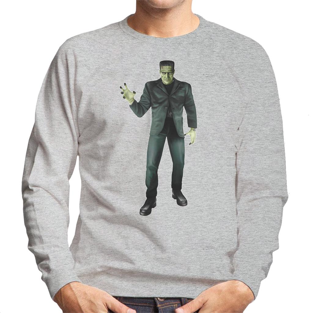 Frankenstein Monster Pose Men's Sweatshirt-ALL + EVERY