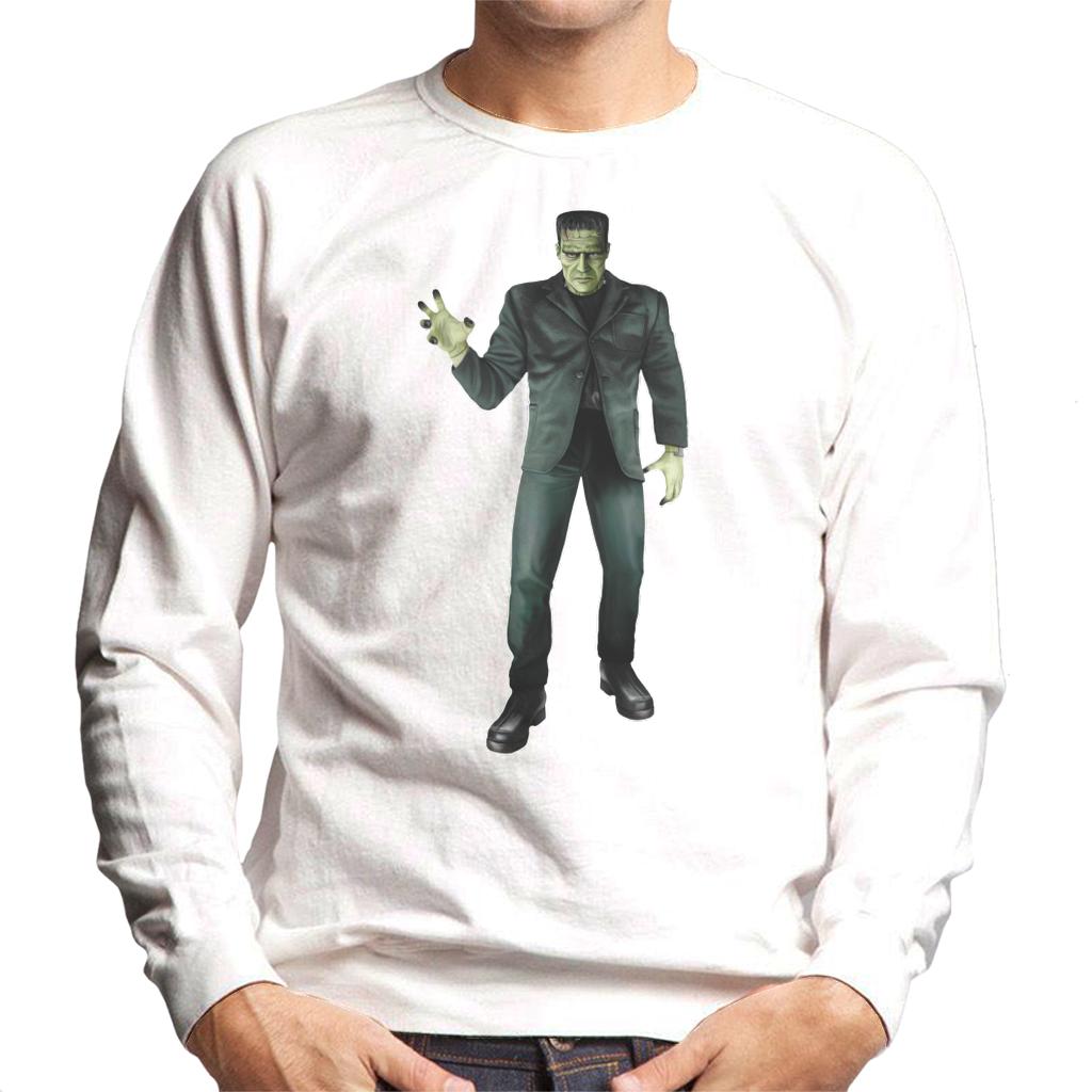 Frankenstein Monster Pose Men's Sweatshirt-ALL + EVERY