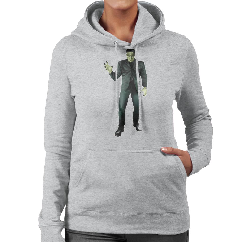 Frankenstein Monster Pose Women's Hooded Sweatshirt-ALL + EVERY