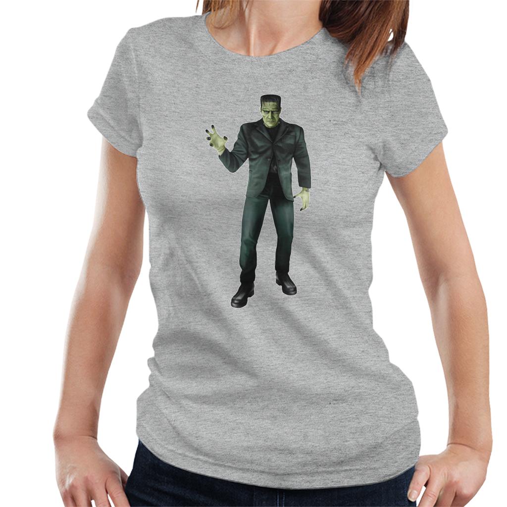 Frankenstein Monster Pose Women's T-Shirt-ALL + EVERY