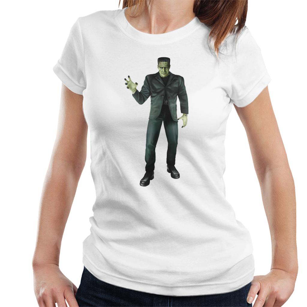 Frankenstein Monster Pose Women's T-Shirt-ALL + EVERY