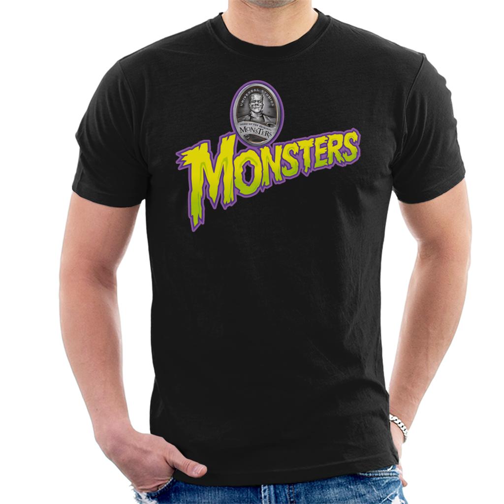 Frankenstein Universal Monsters Home Of The Original Men's T-Shirt-ALL + EVERY