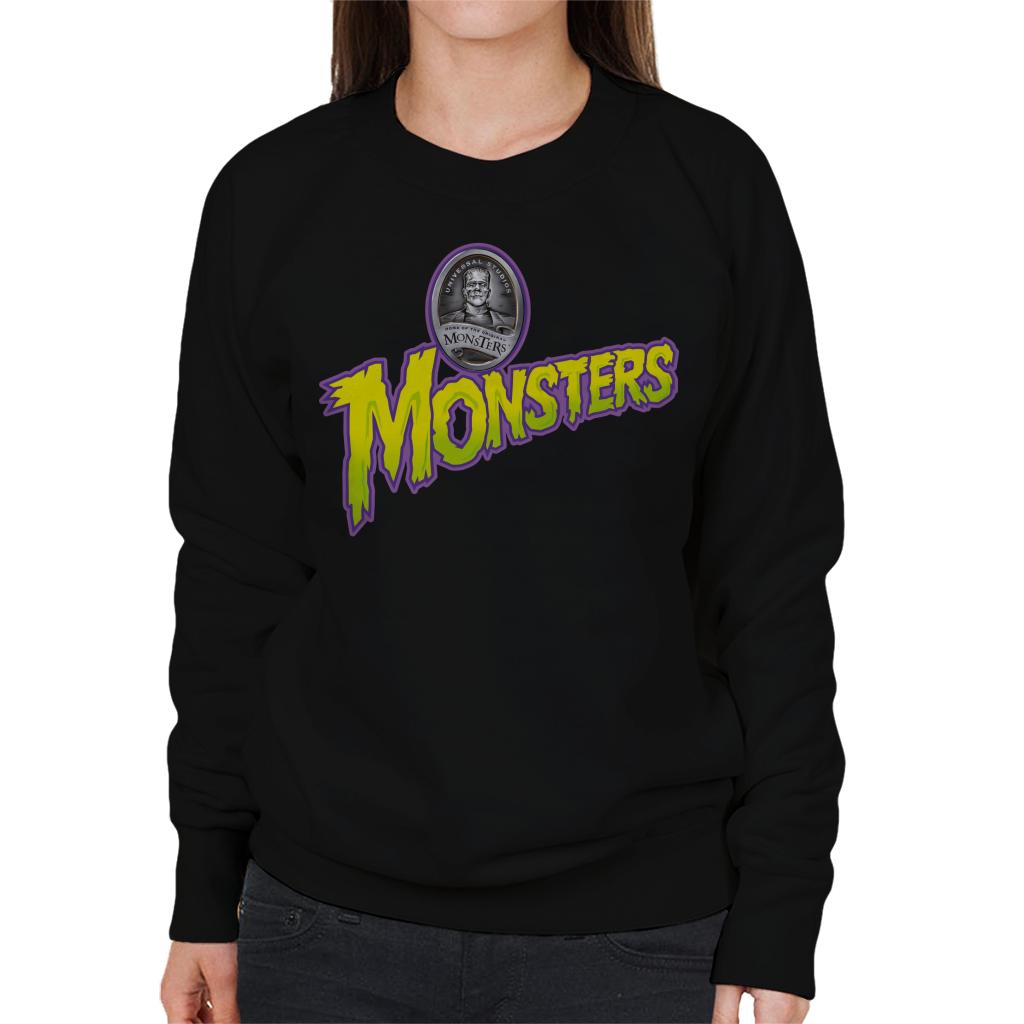 Frankenstein Universal Monsters Home Of The Original Women's Sweatshirt-ALL + EVERY