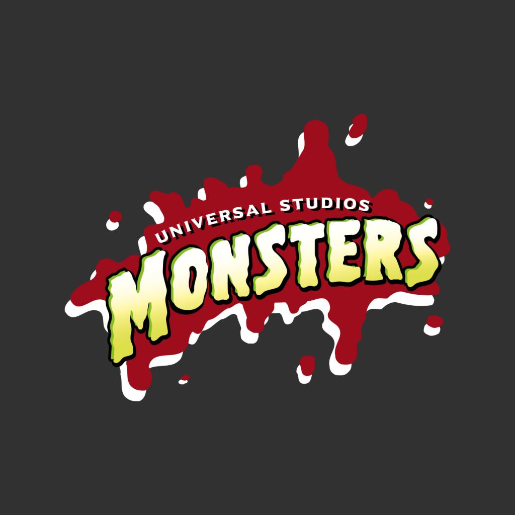 Universal Studio Monsters Blood Logo Men's T-Shirt-ALL + EVERY