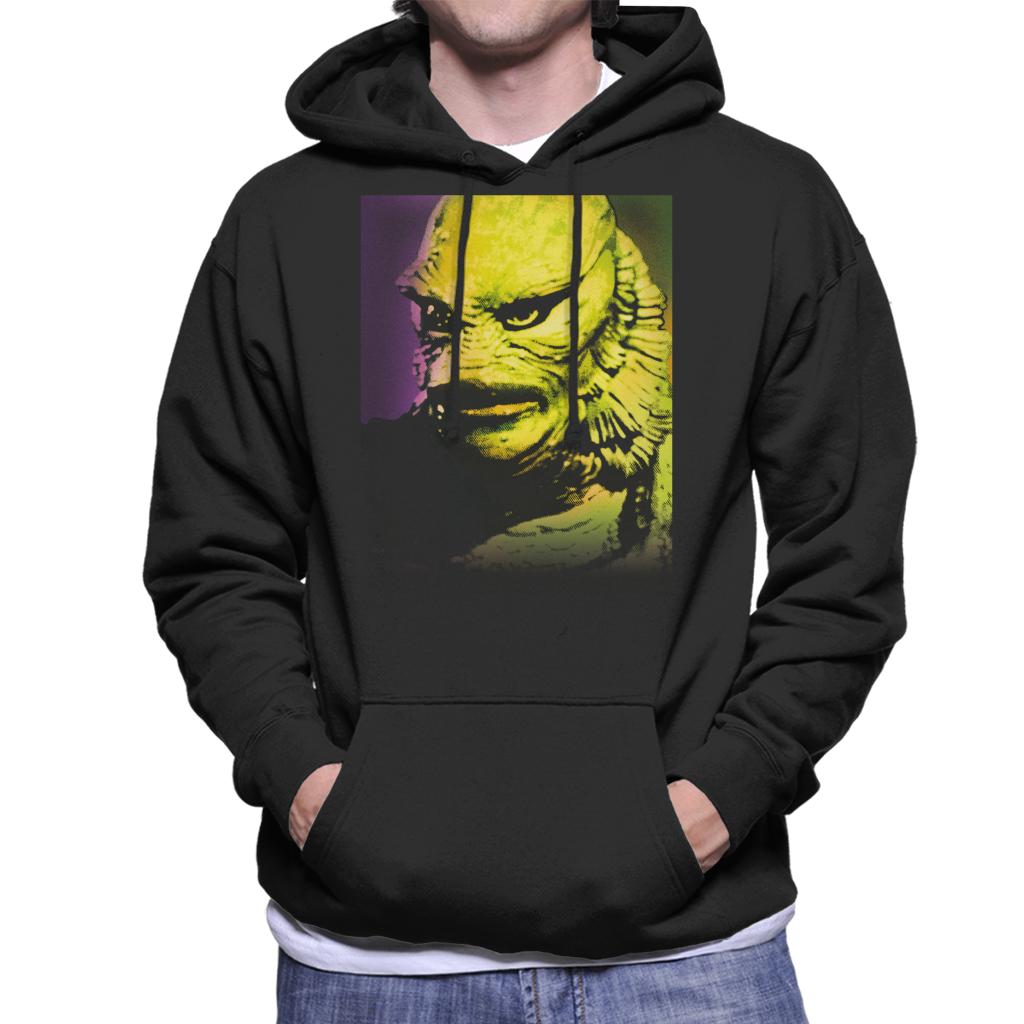 The Creature From The Black Lagoon Head Men's Hooded Sweatshirt-ALL + EVERY