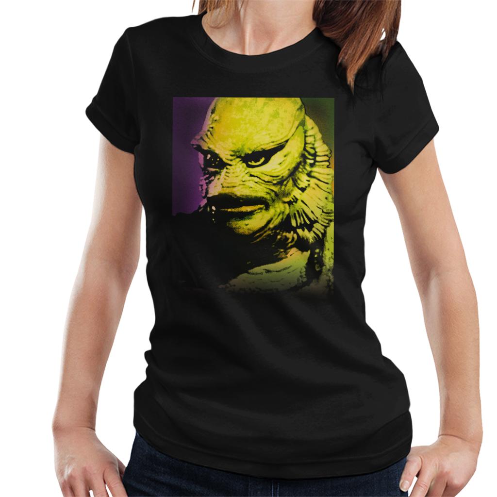 The Creature From The Black Lagoon Head Women's T-Shirt-ALL + EVERY