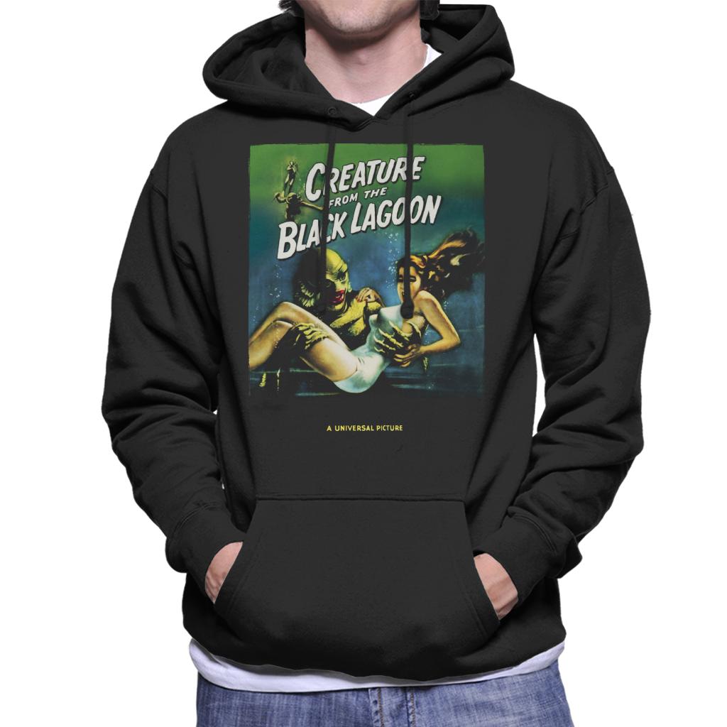 The Creature From The Black Lagoon Carrying Kay Men's Hooded Sweatshirt-ALL + EVERY