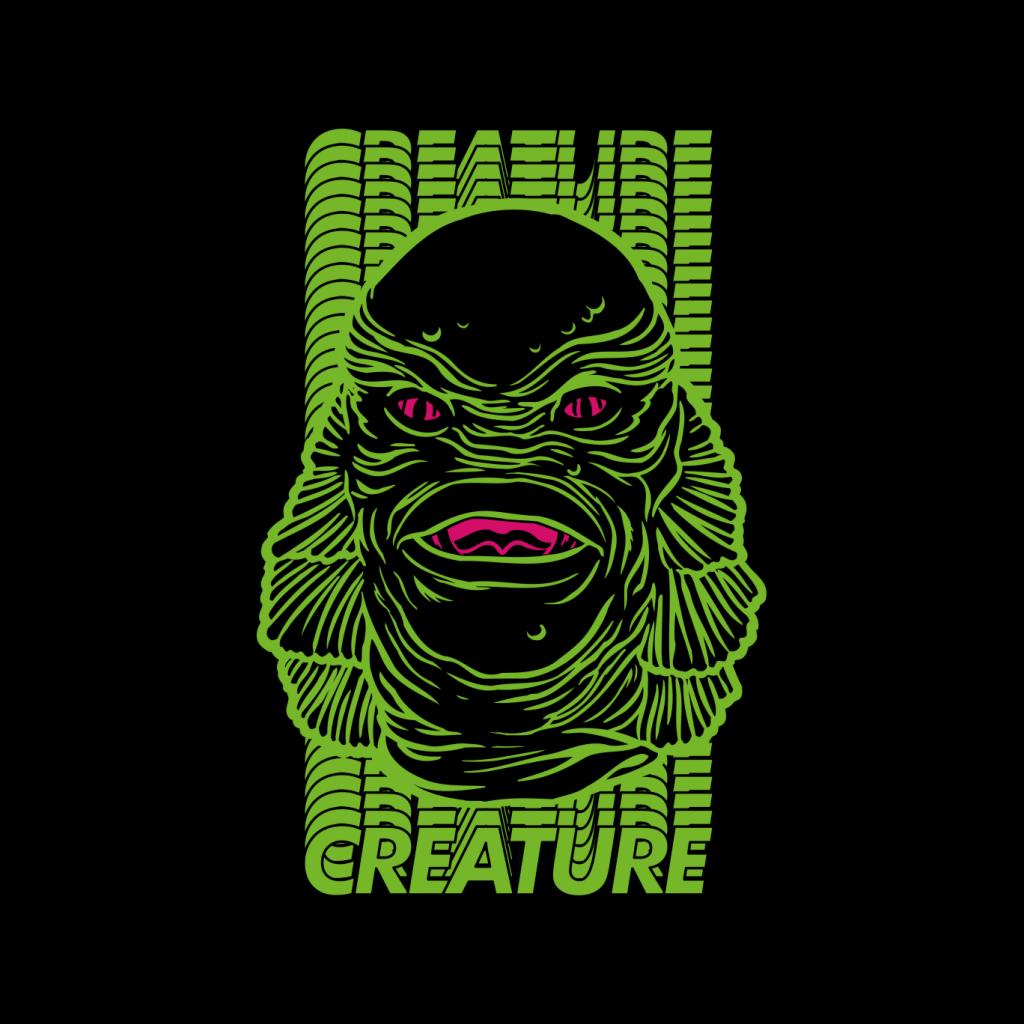 The Creature From The Black Lagoon Head Illustration Men's T-Shirt-ALL + EVERY