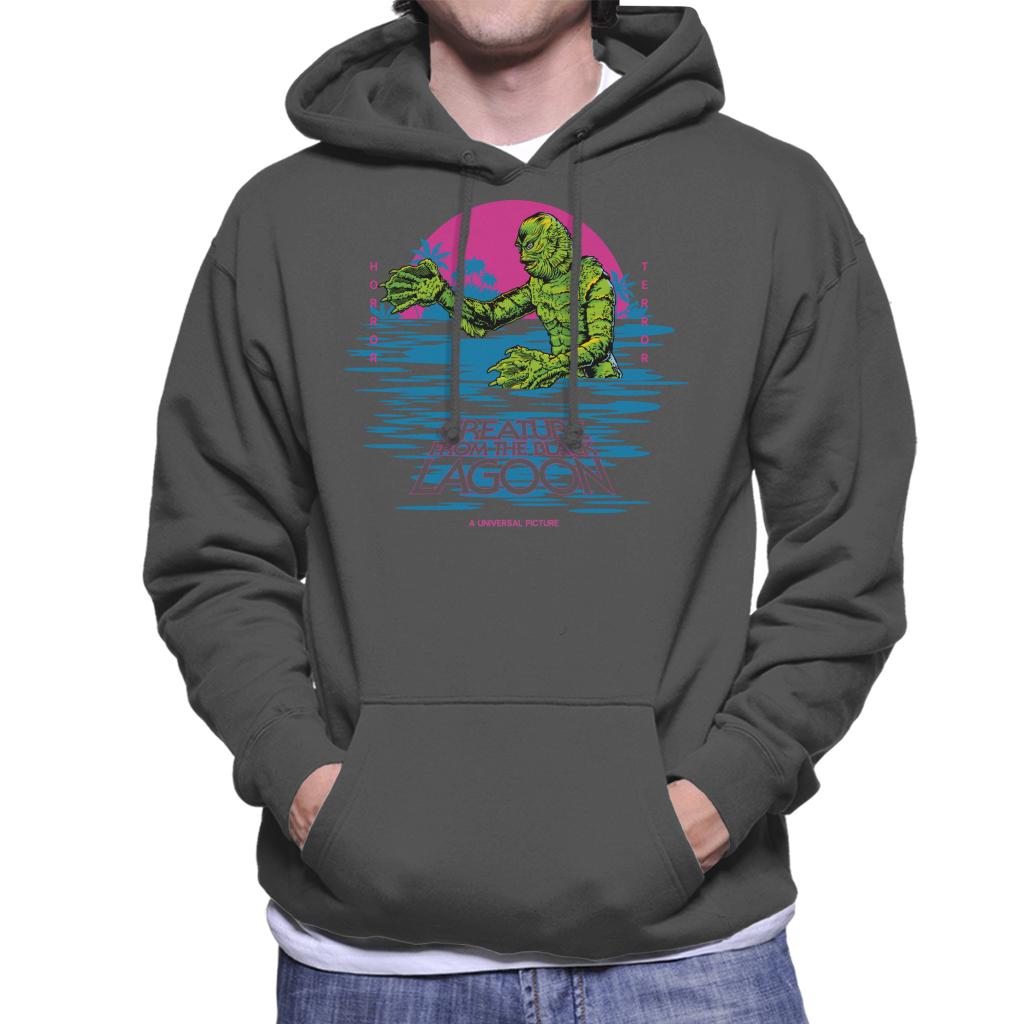 The Creature From The Black Lagoon Horror Terror Men's Hooded Sweatshirt-ALL + EVERY