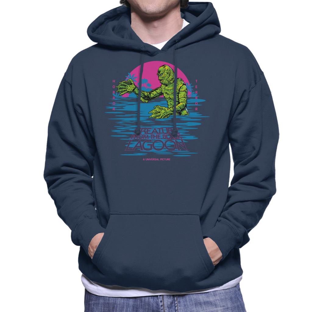 The Creature From The Black Lagoon Horror Terror Men's Hooded Sweatshirt-ALL + EVERY