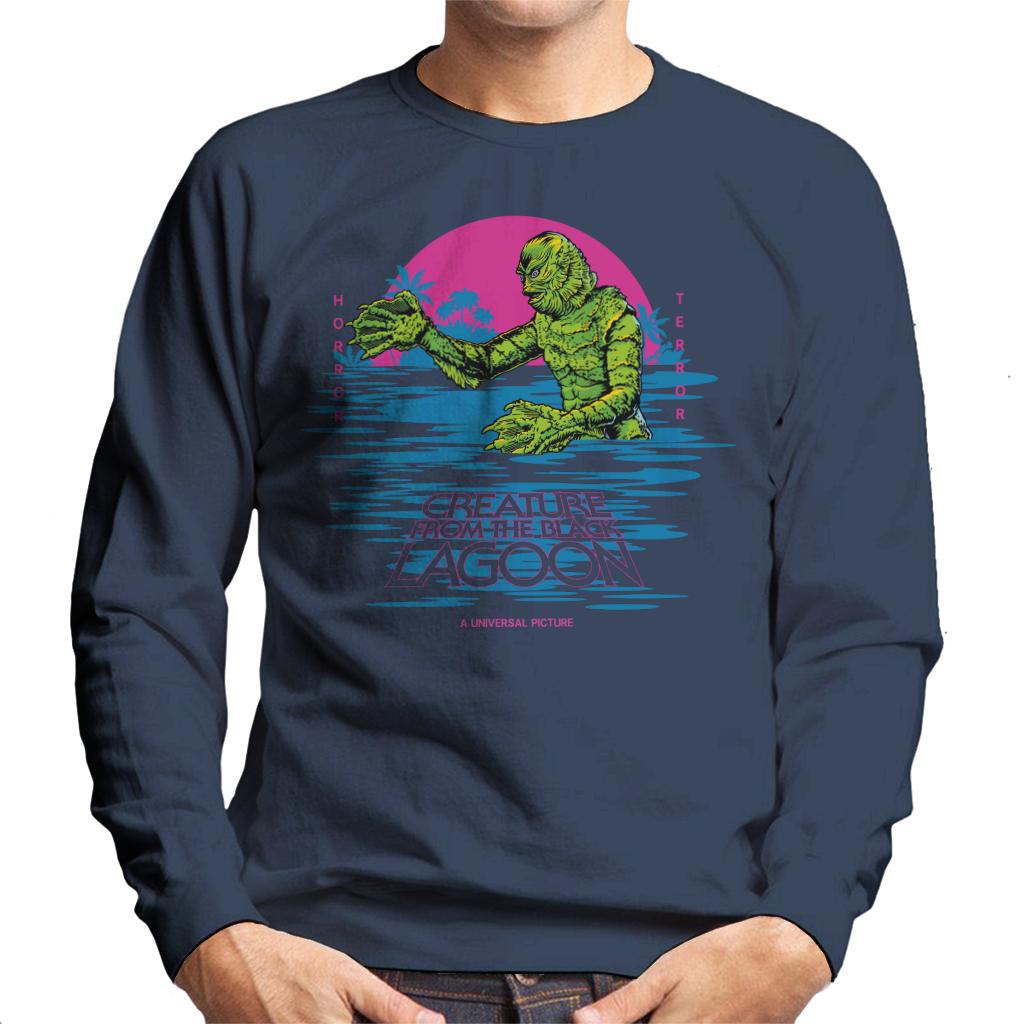 The Creature From The Black Lagoon Horror Terror Men's Sweatshirt-ALL + EVERY