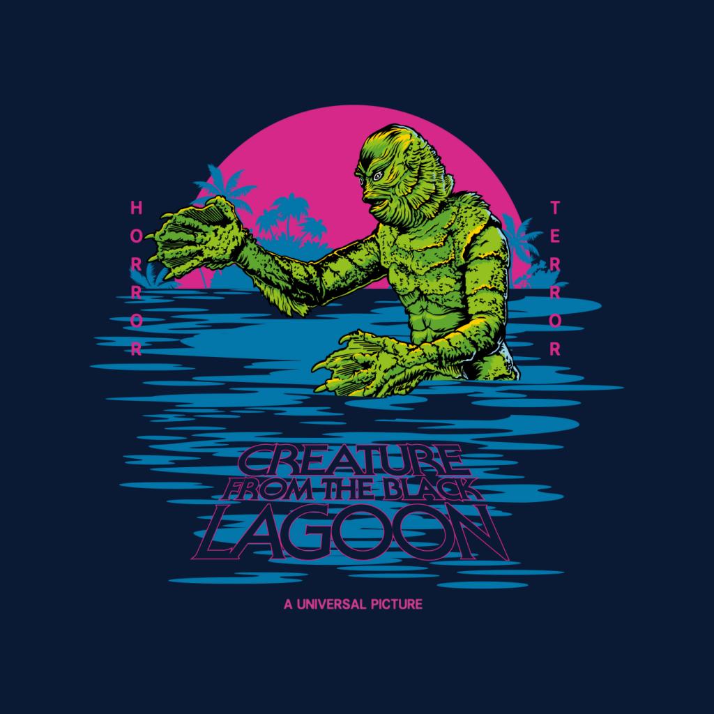 The Creature From The Black Lagoon Horror Terror Men's T-Shirt-ALL + EVERY