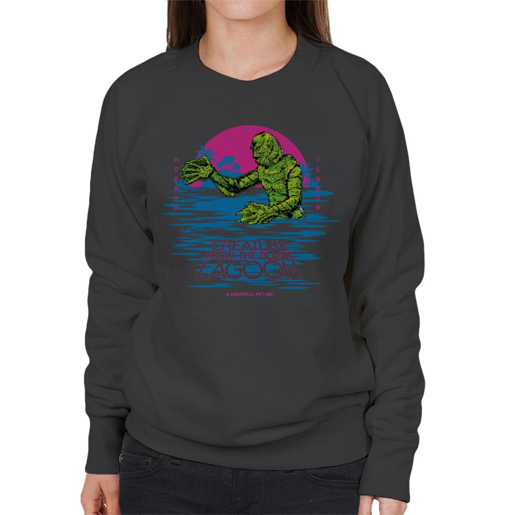 The Creature From The Black Lagoon Horror Terror Women's Sweatshirt-ALL + EVERY