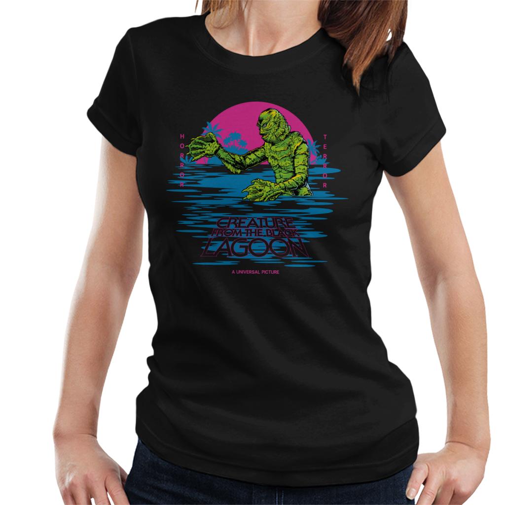 The Creature From The Black Lagoon Horror Terror Women's T-Shirt-ALL + EVERY