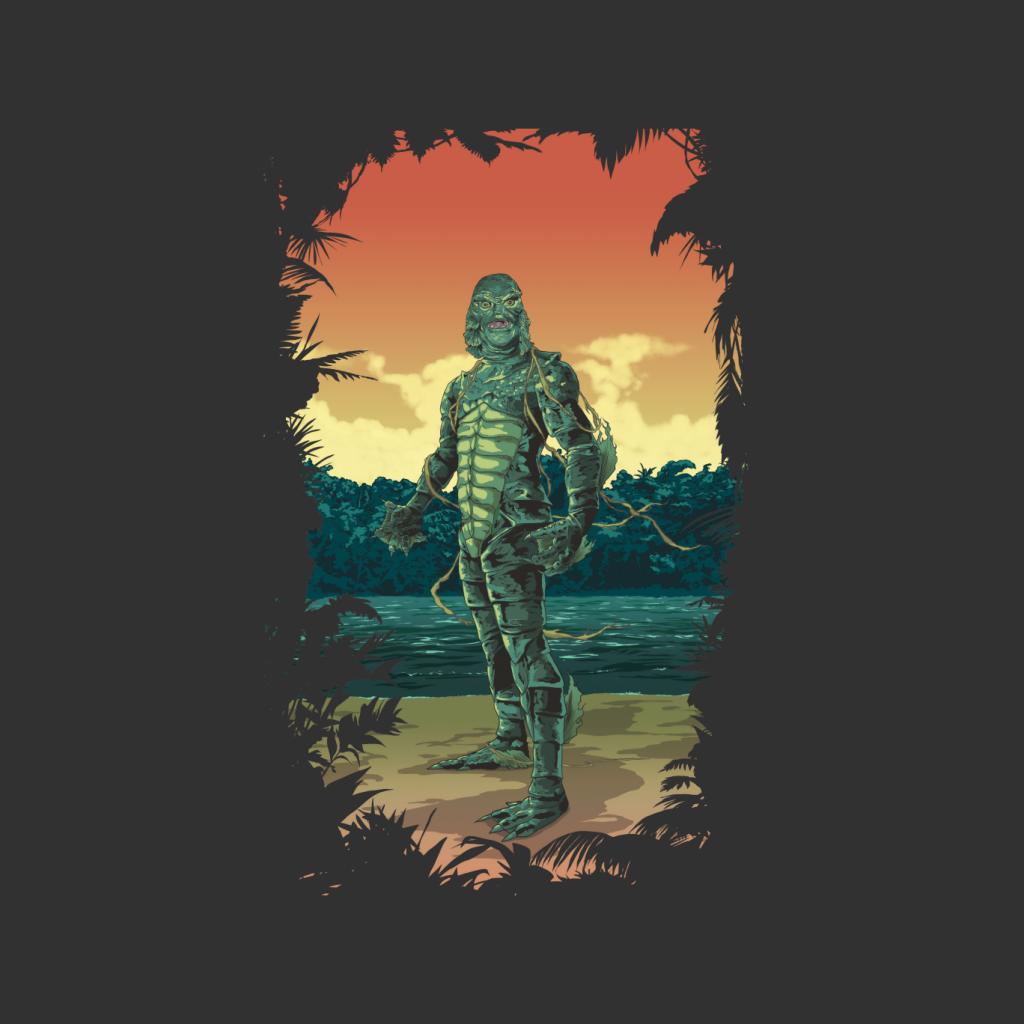 The Creature From The Black Lagoon Full Body Seaweed Men's T-Shirt-ALL + EVERY